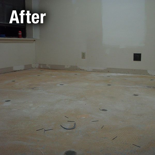 A-1 Concrete Leveling Floor Repair - After