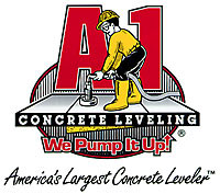 Original A-1 Concrete Leveling logo from 1997