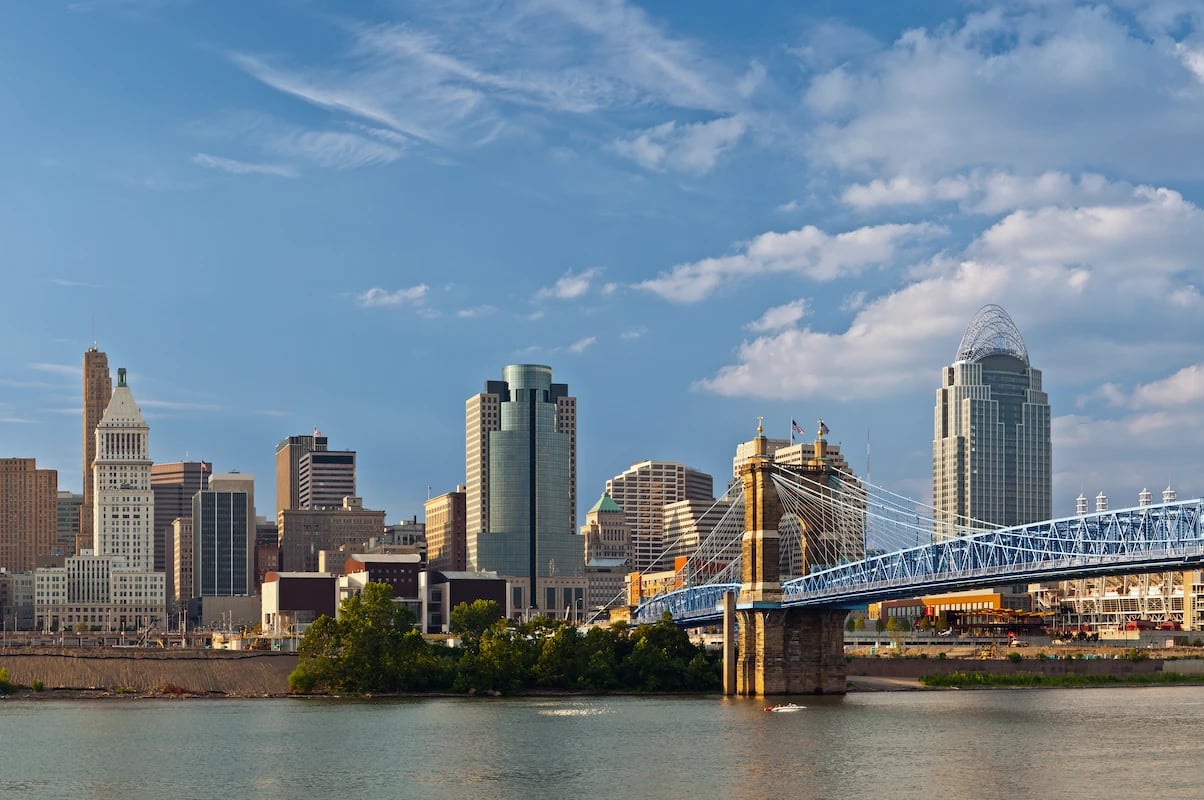 Cincinnati service area