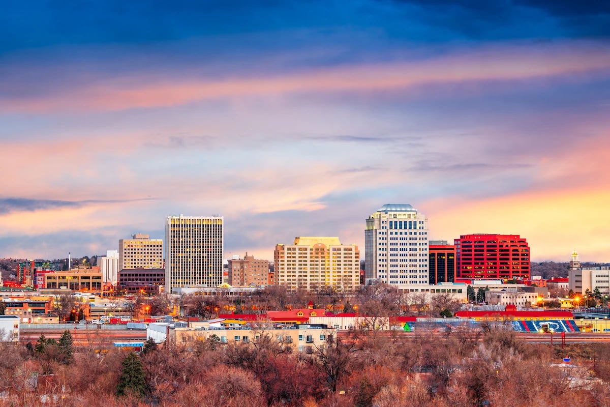 Colorado Springs skyline