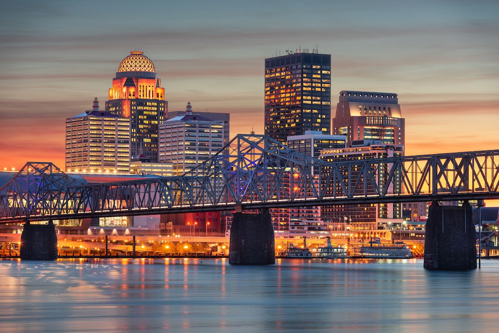 Louisville, Kentucky skyline