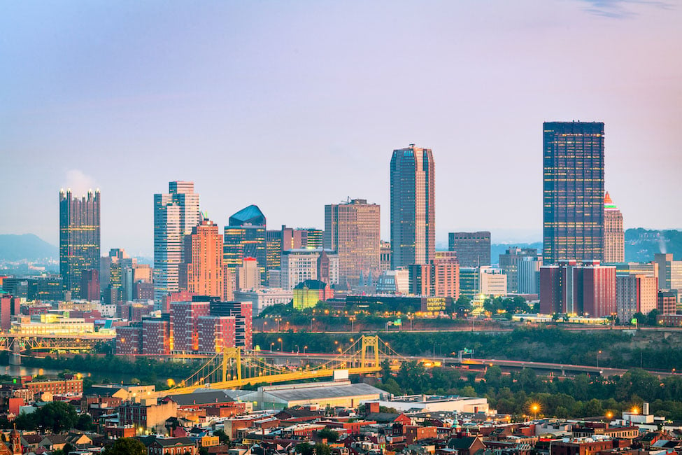 Pittsburgh, Pennsylvania skyline