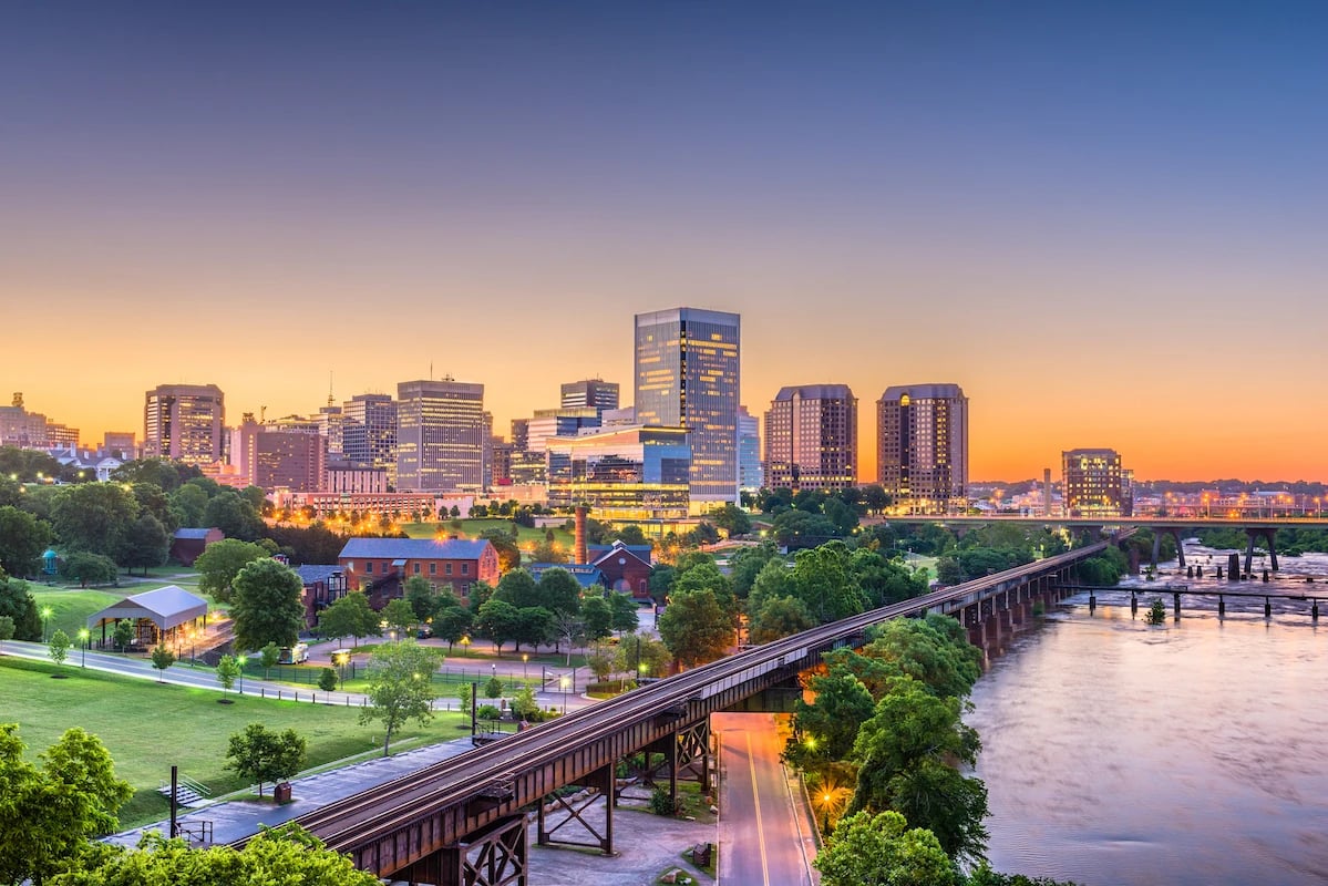 Richmond, Virginia skyline