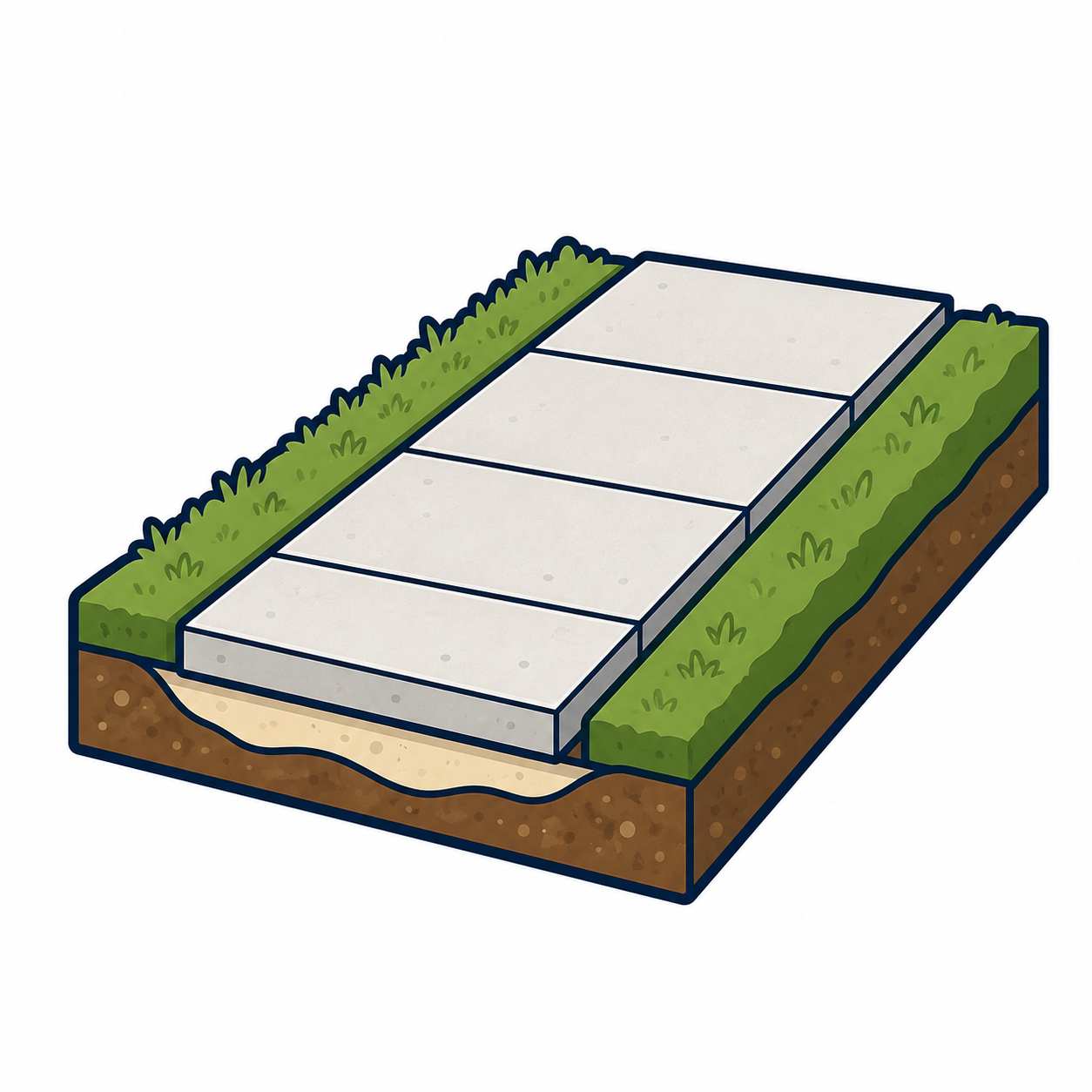 Sidewalks and Walkways
